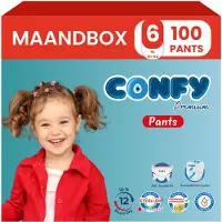 Confy 5x Premium Luierbroekjes Maat 6 Xl 15+kg 20 Stuks