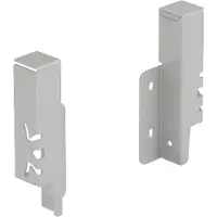 Hettich ArciTech Set achterwandverbinder 126mm zi links/rechts