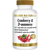 Golden naturals Cranberry & D-Mannose Tabletten