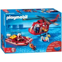 Playmobil SOS-helikopter met reddingsboot (4428)