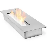 Moritz Bio ethanol brander RVS 1,2L inbouw haardbrander voor gelhaard