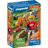 Playmobil 72089 Dierentuin Tijger En Bezoeker