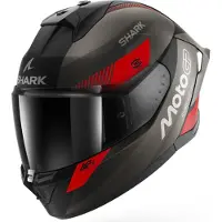 Shark Skwal Cup MotoGP Integraalhelm Mat/Zwart/Antraciet/Rood XL