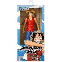 Bandai - Anime Heroes - One Piece - Anime Heroes Mega 30 cm Luffy Figuur - Grote Actiefiguur - Luffy Manga Figuur - Officieel Gelicenseerd One Piece - Speelgoed voor Kinderen 4+ - 38331