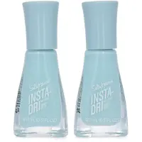 Sally Hansen Insta-Dri Nagellak - 510 Gain Mo-Mint-Um (set van 2)