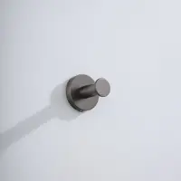 Saniclear Iron handdoekhaak verouderd ijzer - gunmetal