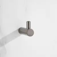 Saniclear Academy handdoek haak verouderd ijzer - gunmetal