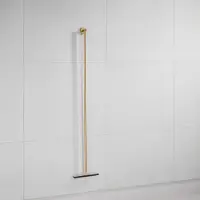 Saniclear Brass vloerwisser 125cm geborsteld messing mat goud