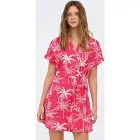 ONLY Blousejurk 'ONLJAKIRI' pitaja roze / natuurwit