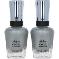 Sally Hansen Salon Manicure Nagellak - 825 Silver Wonderland (set van 2)