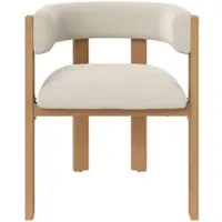 STILVORA Eetkamerstoel 47 x 48 x 72,5 cm - Set Van 2 - Ergonomisch En Comfortabel - Voor Eetkamer En Woonkamer - Beige