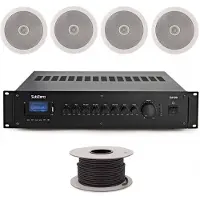 SubZero 40W 100V 5" Ceiling Speaker System