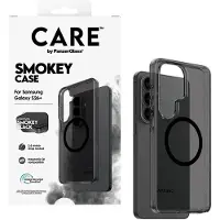 CARE by PanzerGlass CARE by Urban Explorer Case Smokey w. - Zwart Qi Samsung Galaxy S26 Plus
