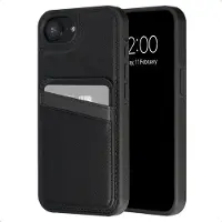 IMoshion Backcover met kaarthouder en stand voor de Apple iPhone 17e / 16e - Zwart