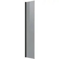 Badplaats Douchewand rizani 40 x 200 cm zwart – inloopdouche 8 mm