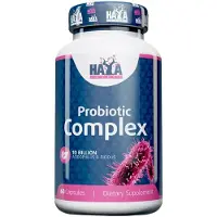 Haya labs 10 Billion Acidophilus & Bifidus Probiotic Complex - 60 caps