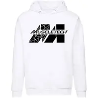 Muscletech Hoodie - Wit - L