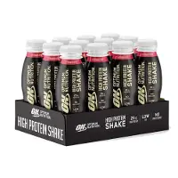 Optimum Nutrition High Protein Shake - 12x 330 ml - Aardbei
