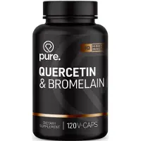 Pure Quercetin & Bromelain - 120 v-caps