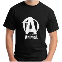 Universal Nutrition Animal Basic Logo T-Shirt - Zwart - XXL
