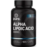 Pure Alpha Lipoic Acid 300mg - 100 v-caps