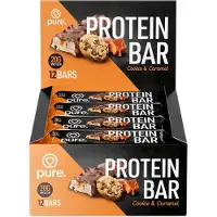 Pure Protein Bar Crunchy - 12 repen - White Choco & Strawberry