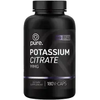 Pure Potassium Citrate - 180 v-caps