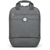 Port Designs Yosemite ECO - Laptop Rugzak - Inclusief Regenhoes - 13 inch tot 14 inch - 12L - Grijs