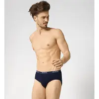Sloggi men Basic Heren Midi slip - Night Blue - Maat L