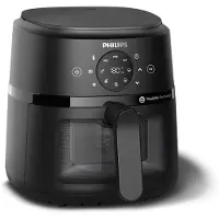 Philips 2000 Series Airfryer - NA210/00 - Kijkvenster - RapidAir - 3.2L - Tot 3 Personen - Zwart