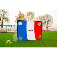 Powershot Een stalen doellichaam van 3x2 meter, inclusief bal en een Franse schietwand