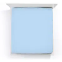 Bella Donna Jersey La Piccola Topperhoeslaken 160x210-220 cm lichtblauw-0522