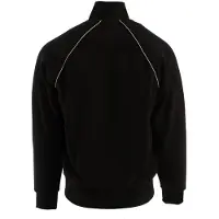 BOSS Heren Katoenen sweatshirt met zwarte contrasterende biezen (S), Casual, Sportief 50553566