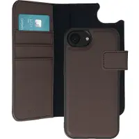 IMoshion Uitneembare 2-in-1 Luxe Bookcase voor de Apple iPhone 17e / 16e - Bruin
