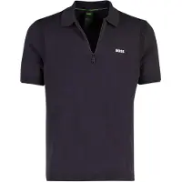 HUGO BOSS Poloshirt BOSS Green antraciet normale fit