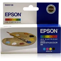 Epson S020138 ink cartridge zwart/kleur (origineel)