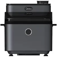 Midea MF-CY75C2, 7 liter, heteluchtfriteuse, zwart