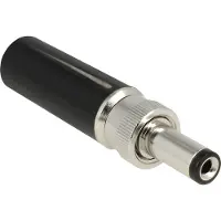DeLOCK Connector DC 5.5 x 2.5 mm with 12.0 mm length male soldering version