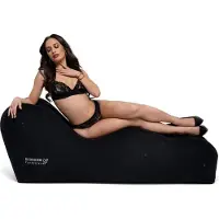Bedroom Fantasies - The Lounger Opblaasbare Bank - Zwart