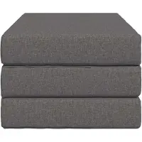 vidaXL Vouwbare Sofa Bed 100 x 67 x 45 cm Lichtgrijs