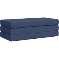vidaXL Vouwbare Sofa Bed 140 x 67 x 45 cm Blauw