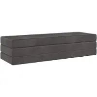 vidaXL Vouwbare Sofa Bed 200 x 67 x 45 cm Donkergrijs