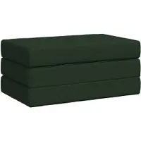 vidaXL Vouwbare Sofa Bed 80 x 67 x 45 cm Donkergroen