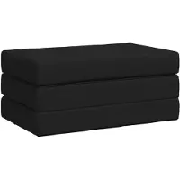 vidaXL Vouwbare Sofa Bed 80 x 67 x 45 cm Zwart