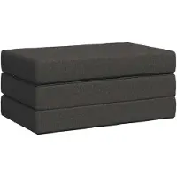 vidaXL Vouwbare Sofa Bed 100 x 67 x 45 cm Donkergrijs