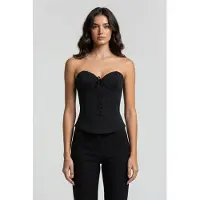 Moschino Top Black Maat: 40 | Onderhemden Outlet | Dames | Zwart