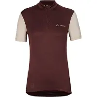 Vaude - Women's Matera Half Zip Tricot - Fietsshirt 40, bruin