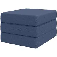 vidaXL Vouwbare Sofa Bed 75 x 63 x 45 cm Blauw