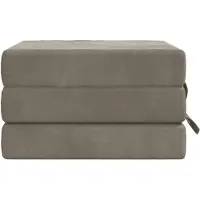 vidaXL Vouwbare Sofa Bed 75 x 67 x 45 cm Lichtgrijs