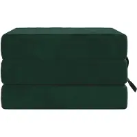 vidaXL Vouwbare Sofa Bed 90 x 67 x 45 cm Donkergroen